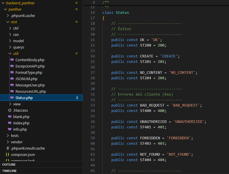 Seguridad Panther Framework